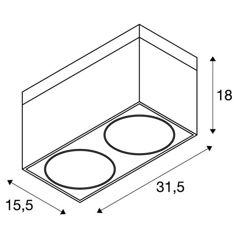 Потолочный светильник SLV 117131