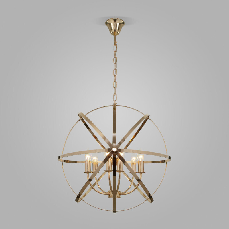 Подвесная люстра Eurosvet 60139/6 золото