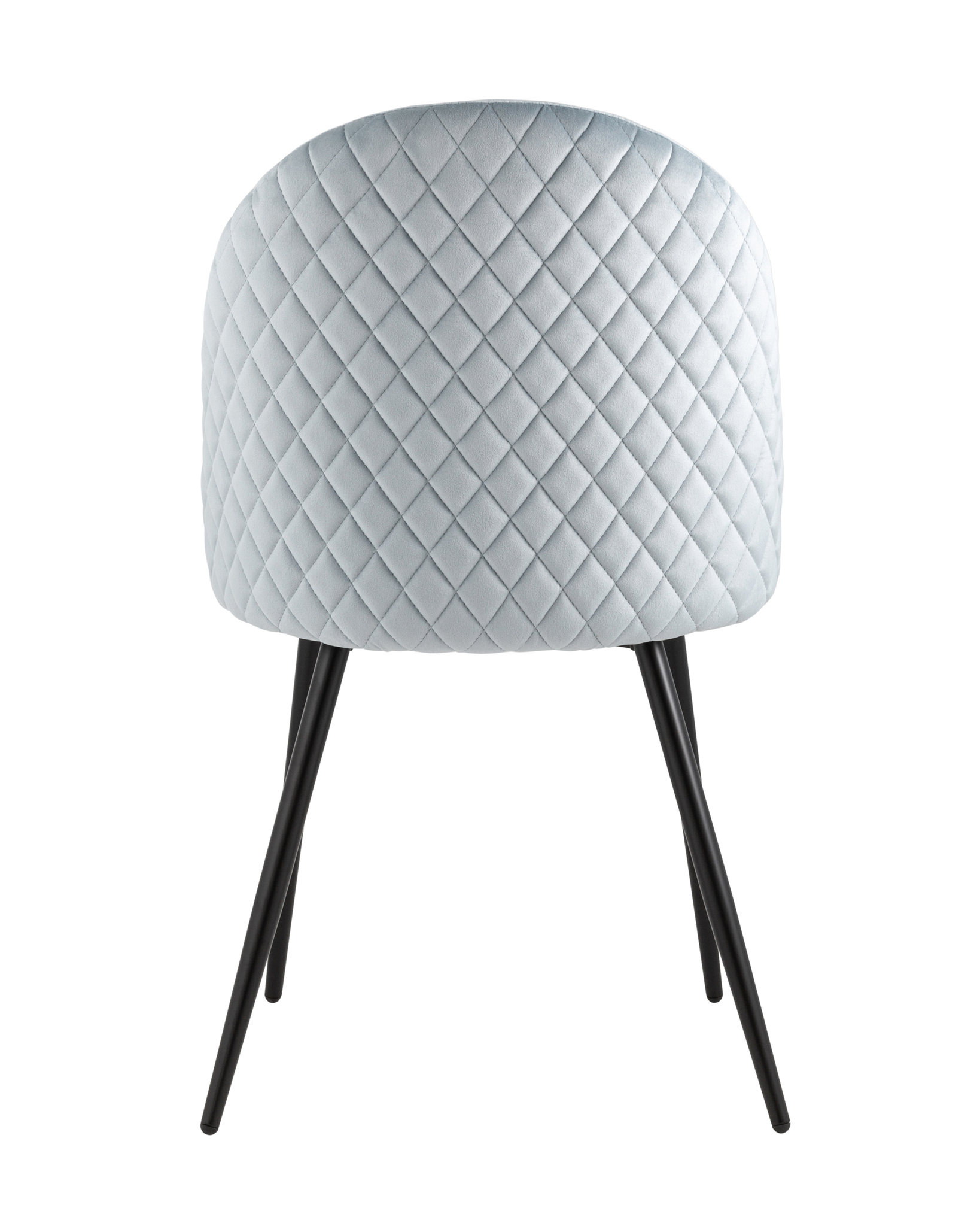 Стул Lilly велюр серо-голубой Stool Group