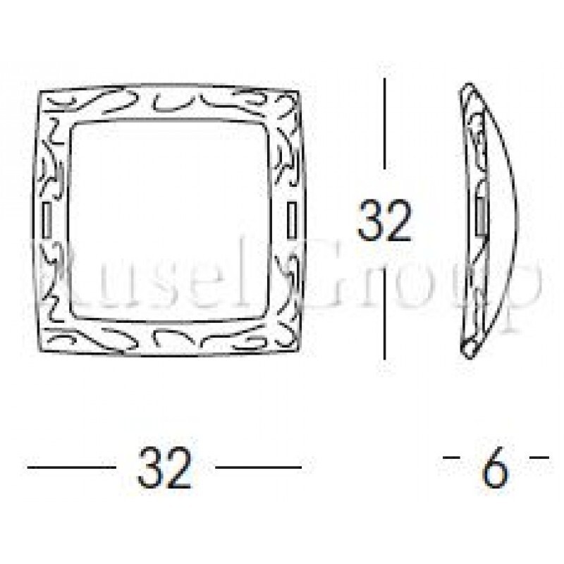 Настенно-потолочный светильник Linea Light Syberia 4480