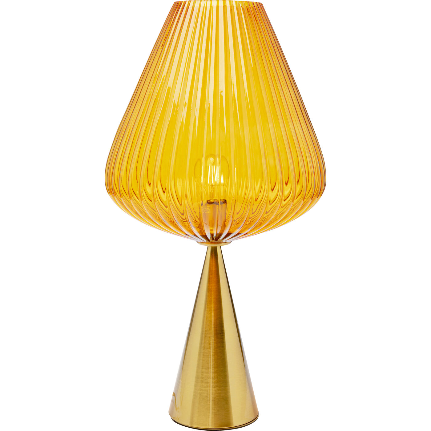 Светильник настольный Goblet Orange 66cm KARE 58411