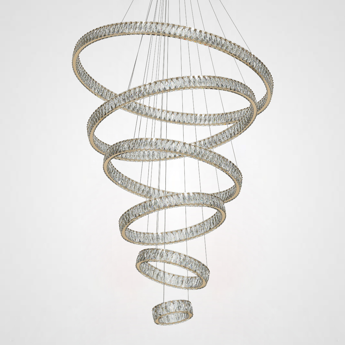 Подвесная люстра BERTOLDA B CAS D40+60+80+100+120+140 by ImperiumLoft