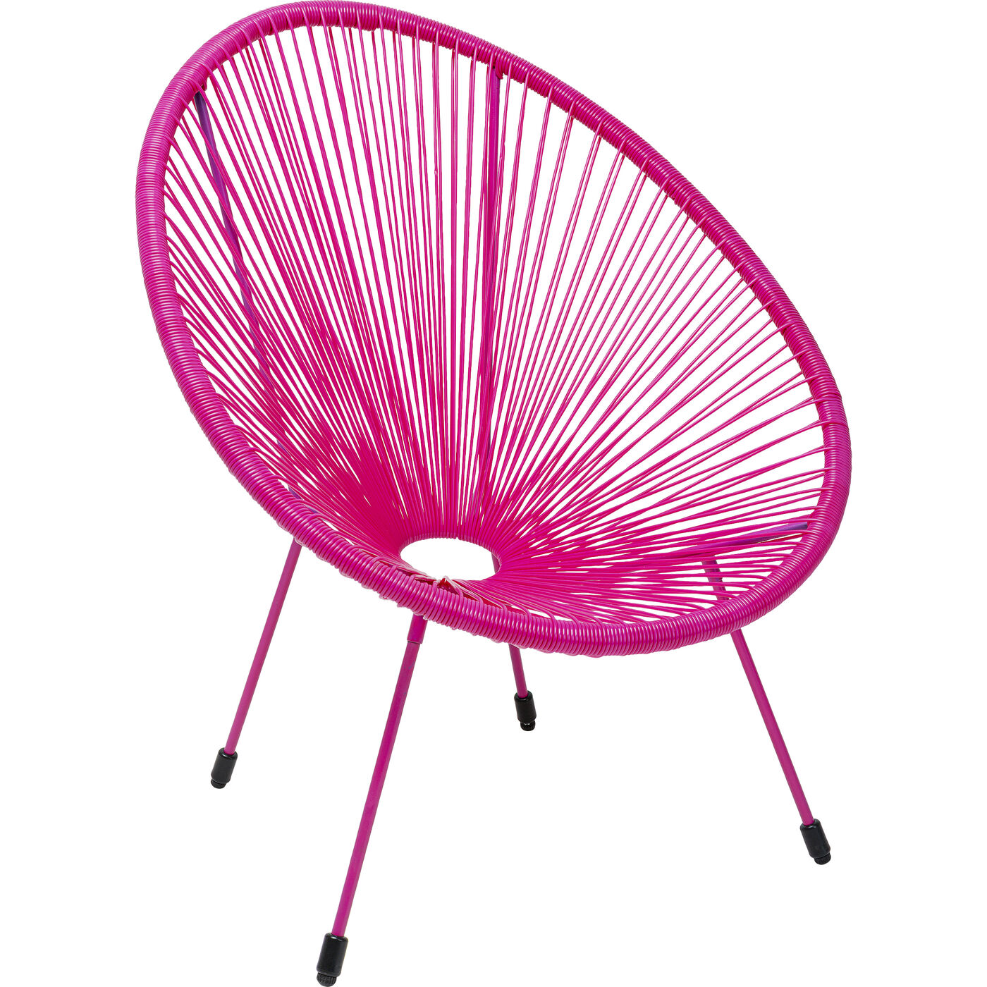 Кресло Acapulco Mono Pink KARE 87963