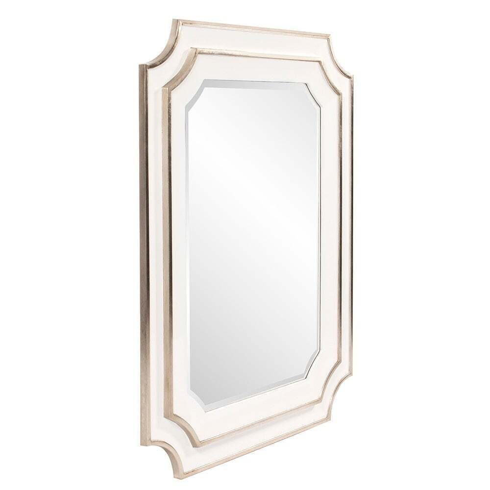 Зеркало в белой раме Кьяра Louvre Home LH1250white