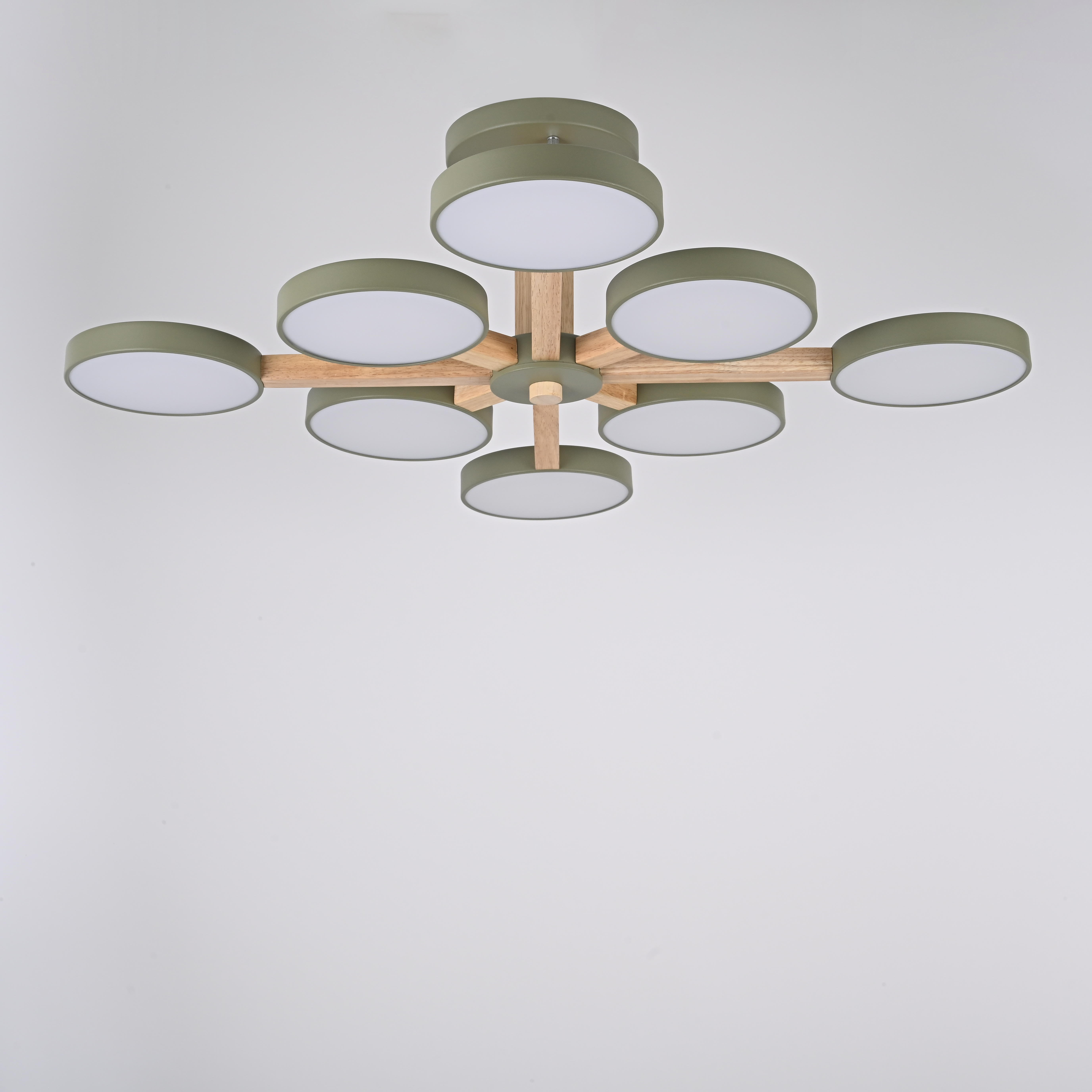 Потолочный светильник TURNA L8 Khaki by ImperiumLoft
