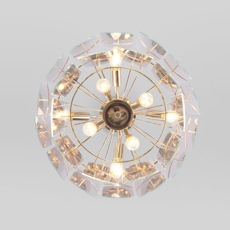 Подвесная люстра Eurosvet 60170/8 золото Smart