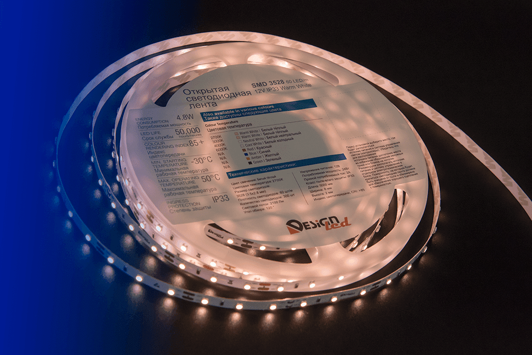 Лента светодиодная DesignLed DSG360-12-WW-33