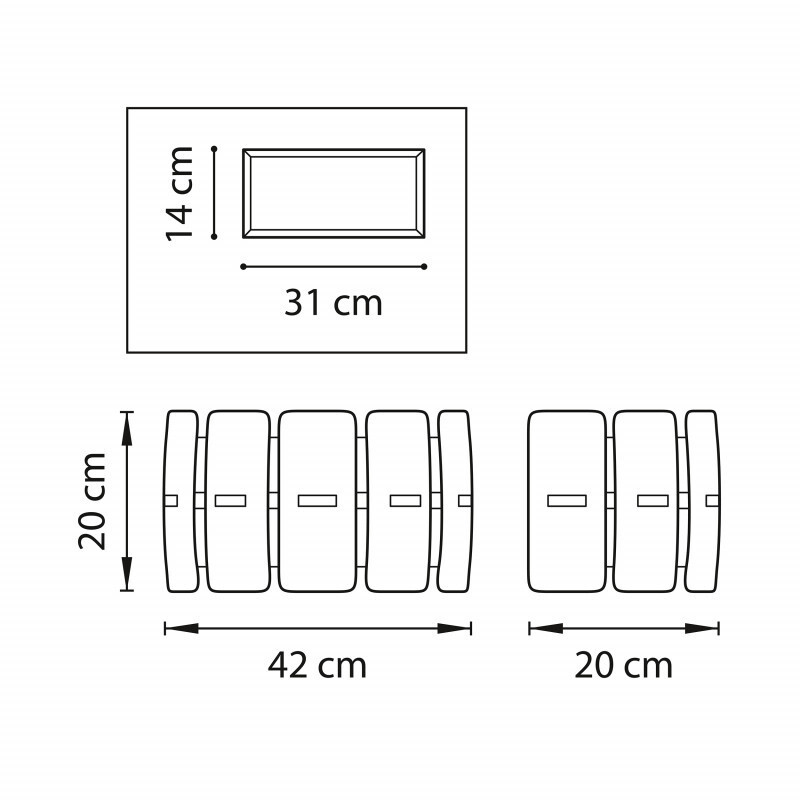 Бра Lightstar 801626