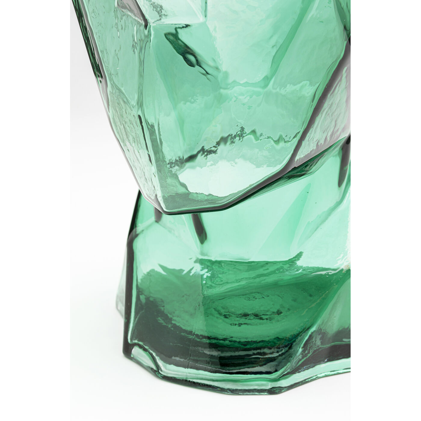 Ваза Prisma Face Green 30 см KARE 56188