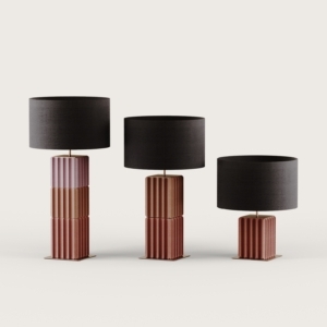 Настольная лампа Pire NAC 140/2 Chrome с абажуром 801021/41 Aromas del Campo