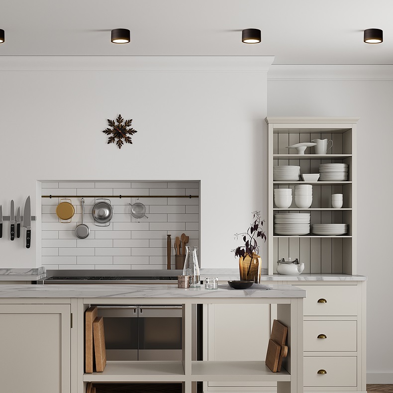 Накладной точечный светильник FOG BW by ImperiumLoft