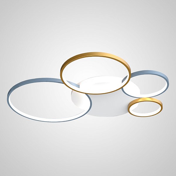 Потолочный светильник ALMA L120 Grey Gold by ImperiumLoft