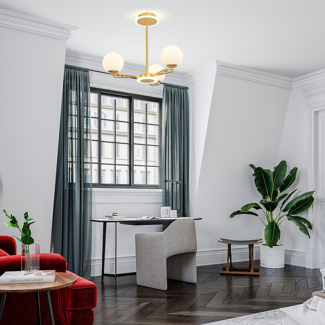 Люстра светодиодная 277138/3 GD Arte Milano