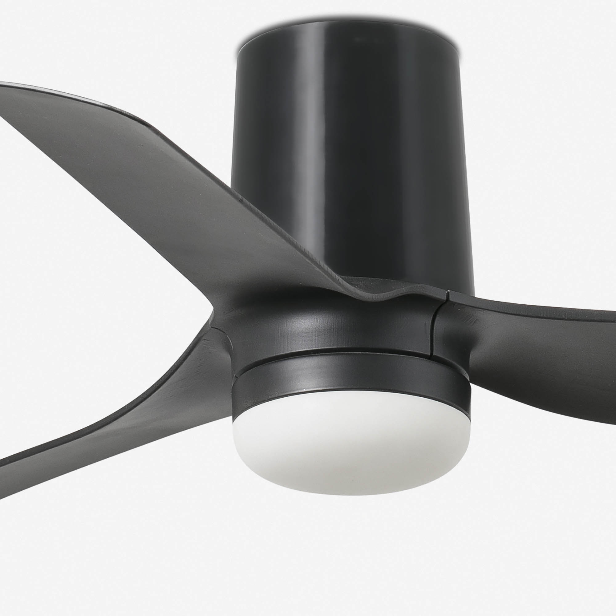 Потолочный вентилятор MINI PUNT TUB S LED Ш900mm черный 3 PAL черный 10W CCT Faro