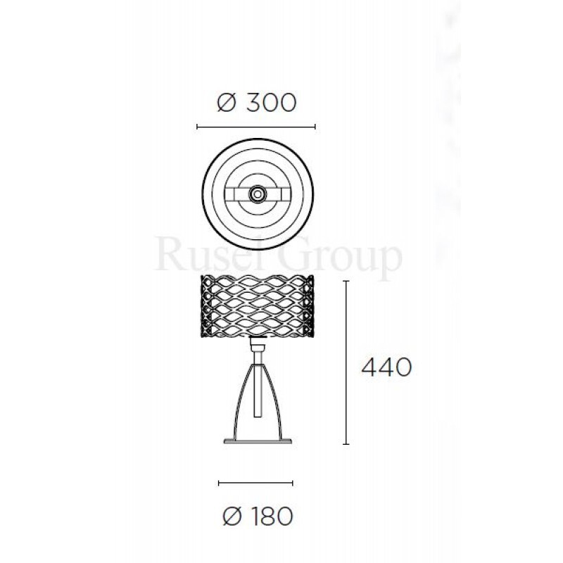 Настольная лампа Leds C4 ALSACIA TA