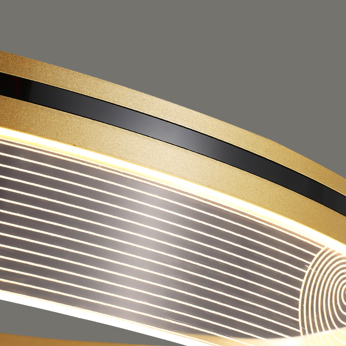 Подвесная люстра DILEMMA D40 Brass by ImperiumLoft