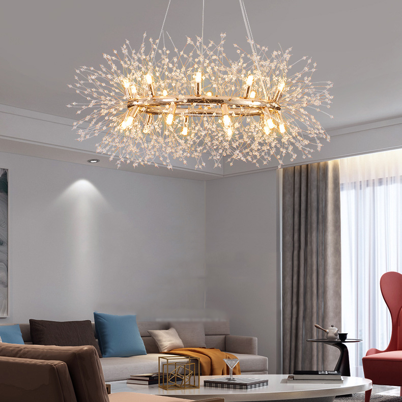 Подвесная люстра ROSALIA RING D70 by ImperiumLoft