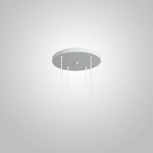 Потолочное крепление — металлический диск CEILING MOUNT 2 D50 White by ImperiumLoft