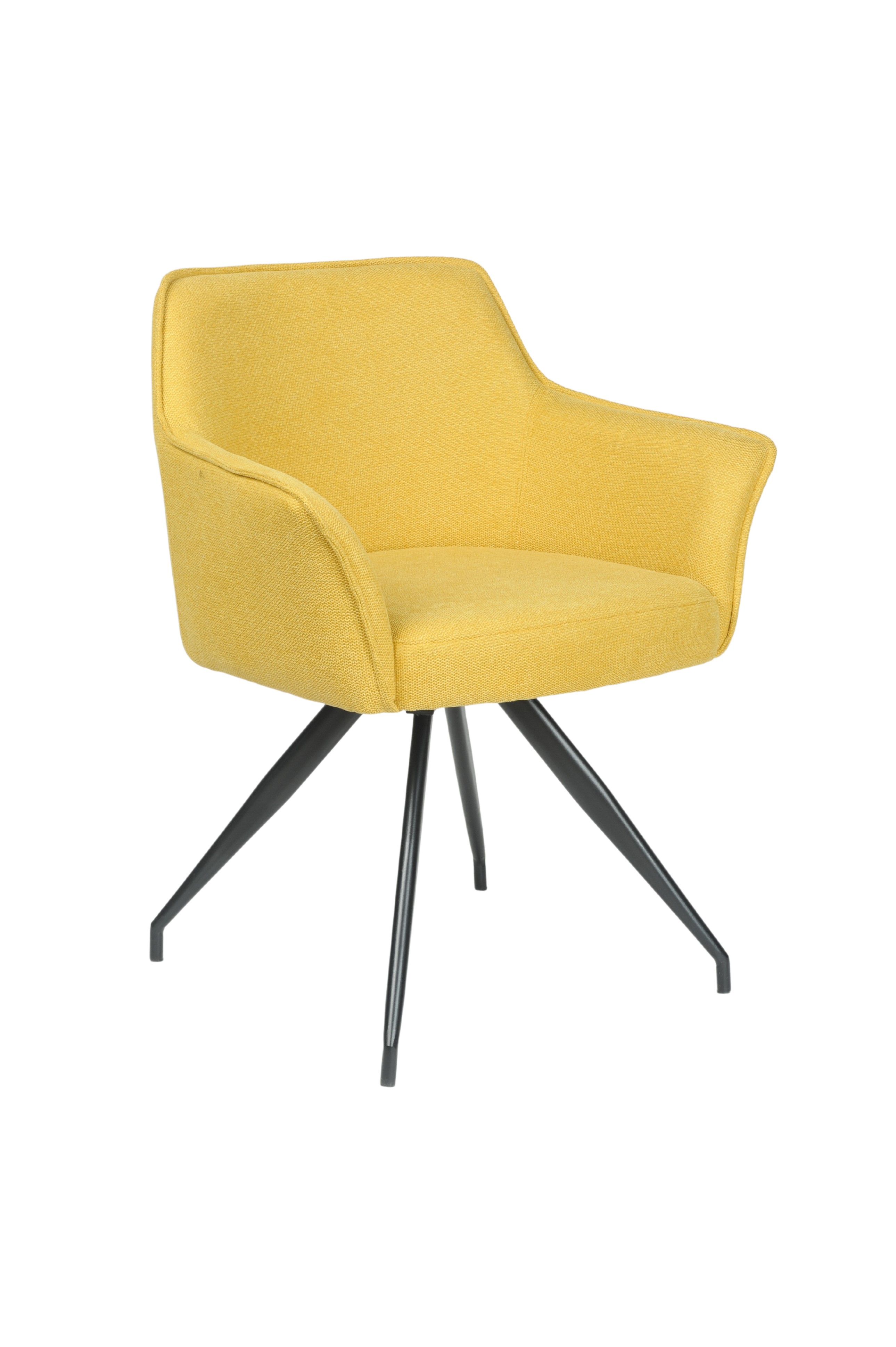 Стул обеденный Feston вращающийся желтый Stool Group