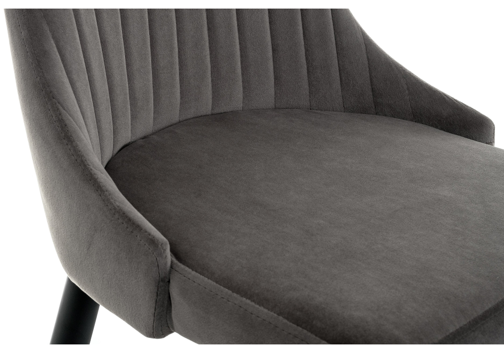 Стул Woodville Kora dark gray / black 15098