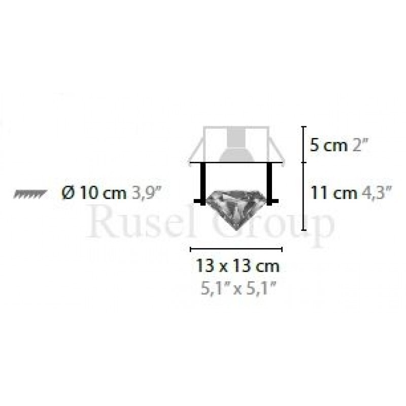Встраиваемый светильник ILFARI ELEMENTS OF LOVE S1 10590