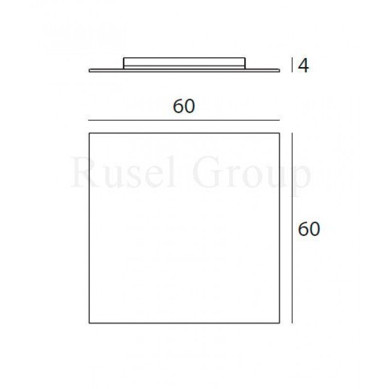 Потолочный светильник Linea Light Dublight LED 7490
