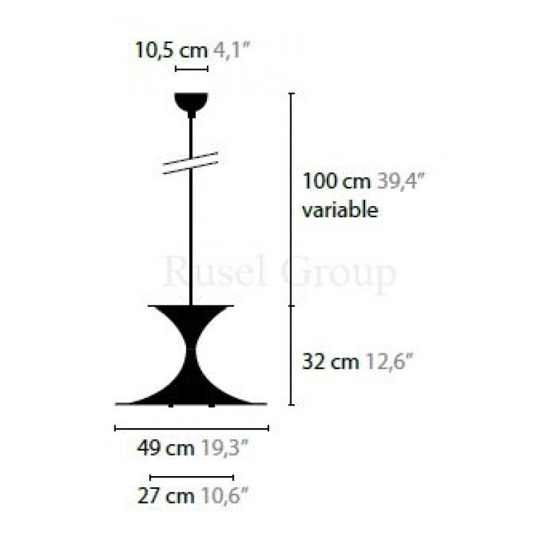 Подвесной светильник ILFARI JAZZY H