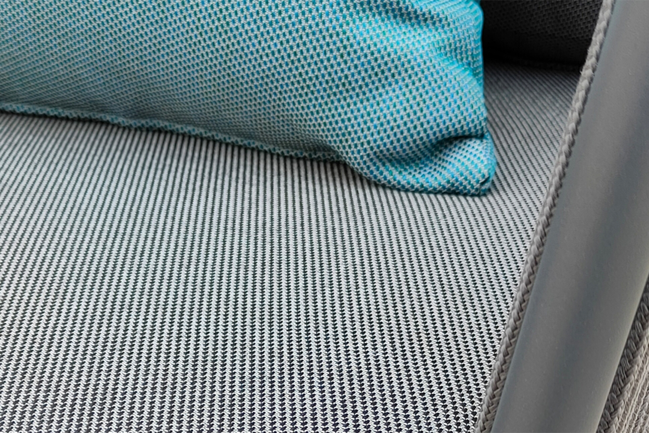 Диван Arial трехместный уличный серый Garda Decor 129KN-02613