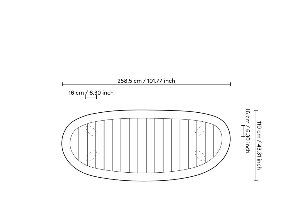 Обеденный Стол Eichholtz OUTDOOR FREE FORM 117217