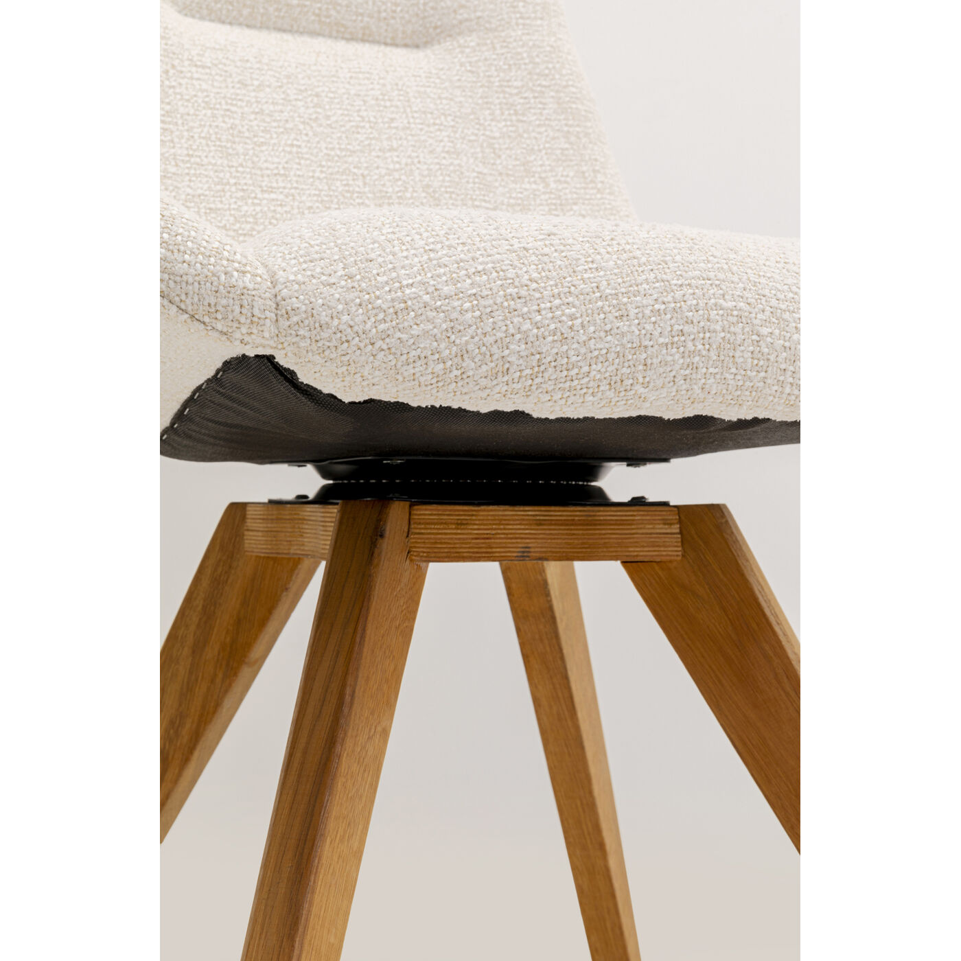 Стул вращающийся Broadway Wood KARE 70742