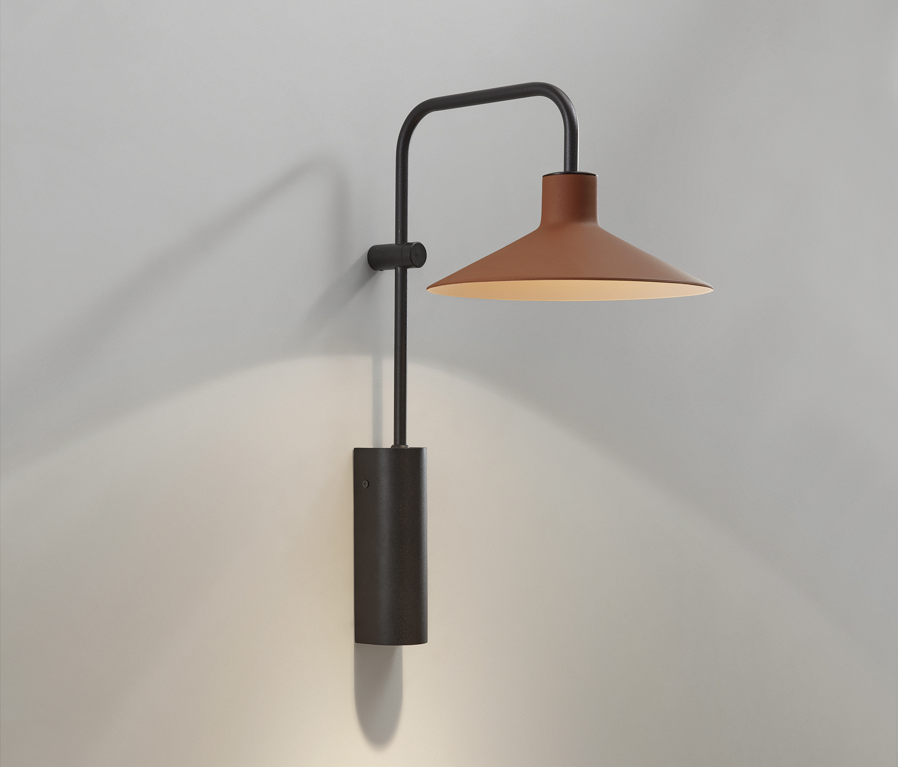 Настенный светильник Bover Platet A/02 Light grey