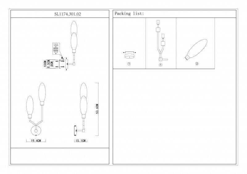 Бра ST Luce SL1174.301.02