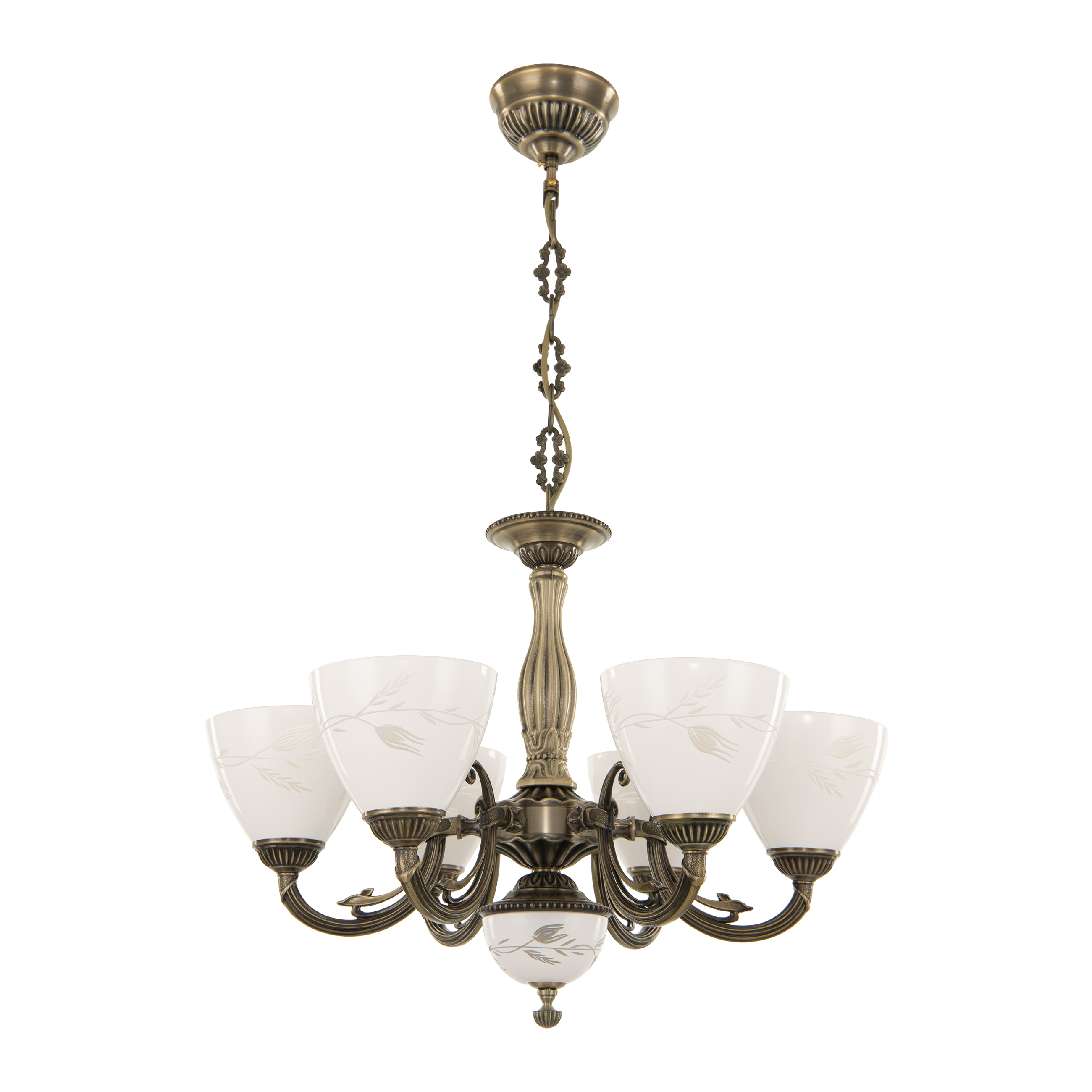 Люстра с плафонами 343659/6 AB Arte Milano