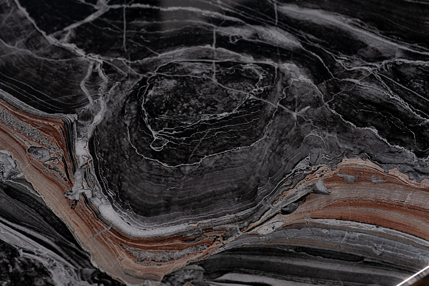 Стол обеденный Марсель искусственный мрамор Garda Decor 45EX-DT175-1