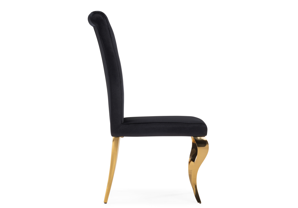 Стул Woodville Lund black / gold 15383