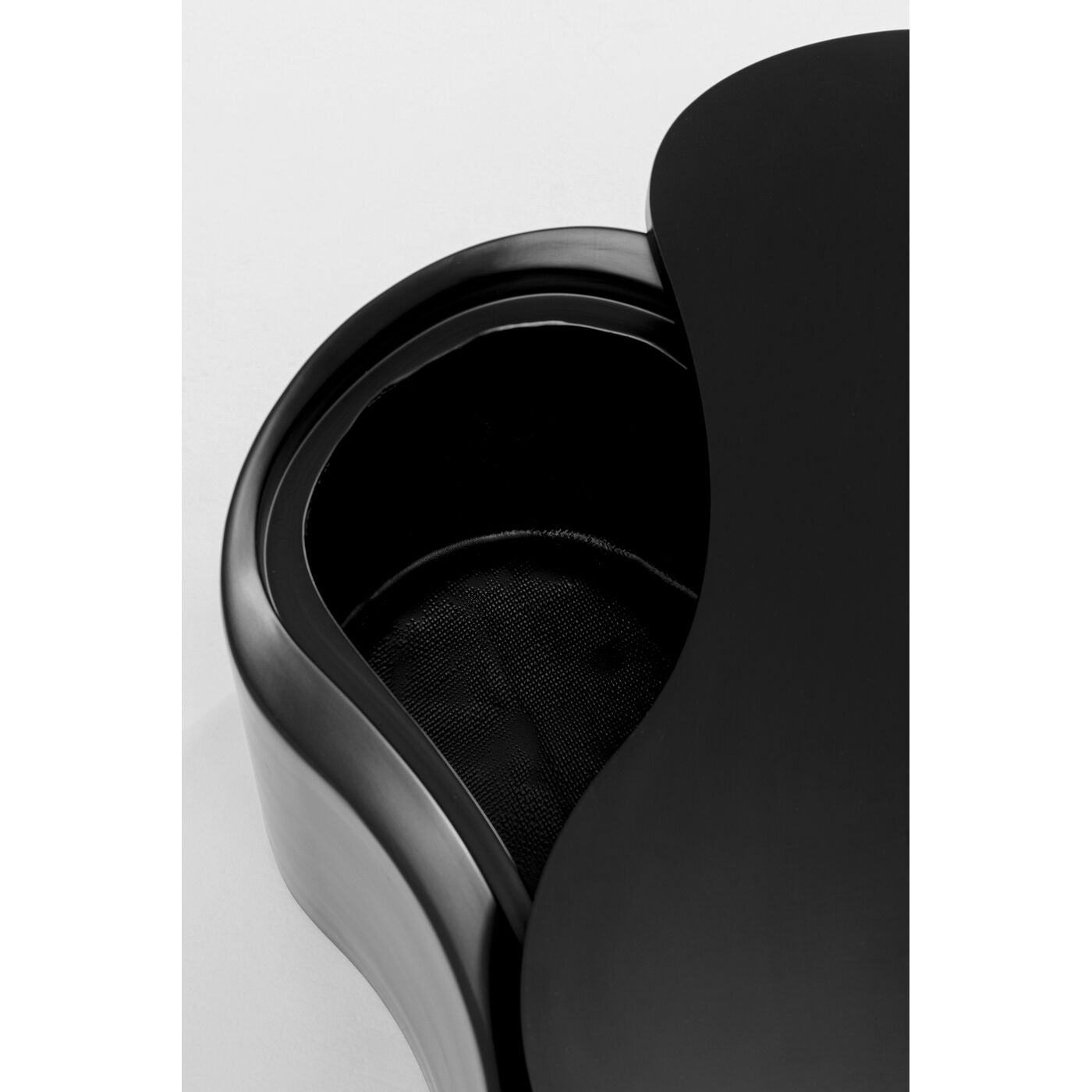 Стол приставной KARE x Karim Rashid Lotus Black 35cm KARE 70875
