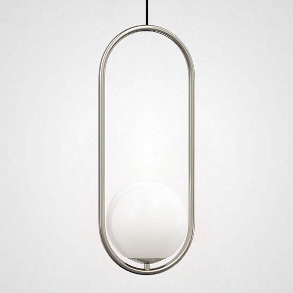 Подвесной светильник Matthew McCormick hoop 50 Chrome MILA Pendant by ImperiumLoft