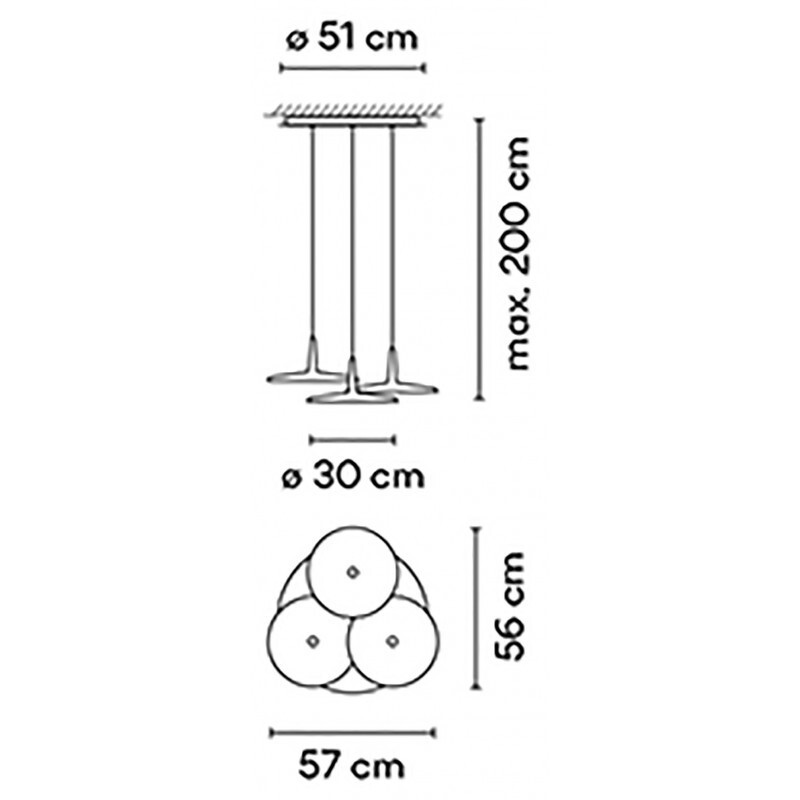 ПОДВЕСНОЙ СВЕТИЛЬНИК VIBIA SCAN 0280