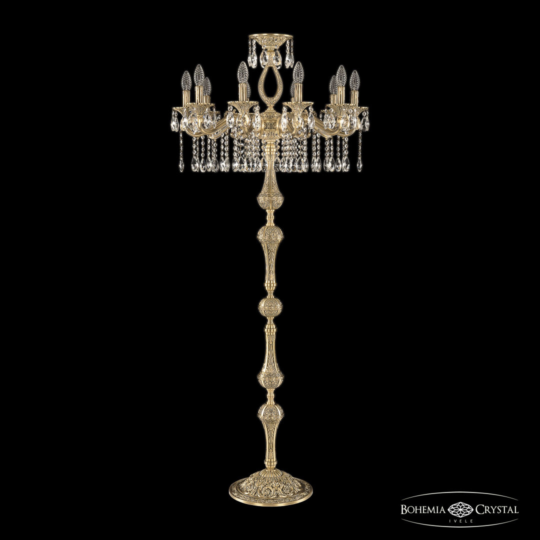 Торшер бронзовый с хрусталём 72302T/10/210 A FP