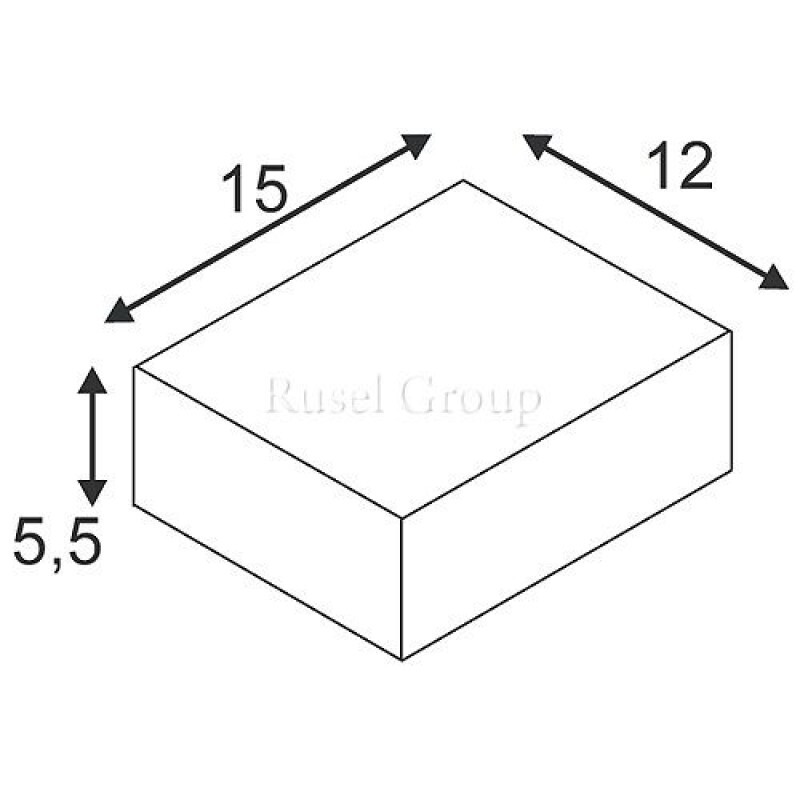 Уличный светильник SLV QUADRASYL WL 15 232285