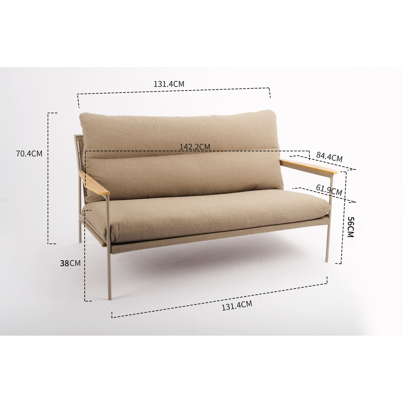 Комплект для улицы Corsica Cream (5/part) KARE 71108