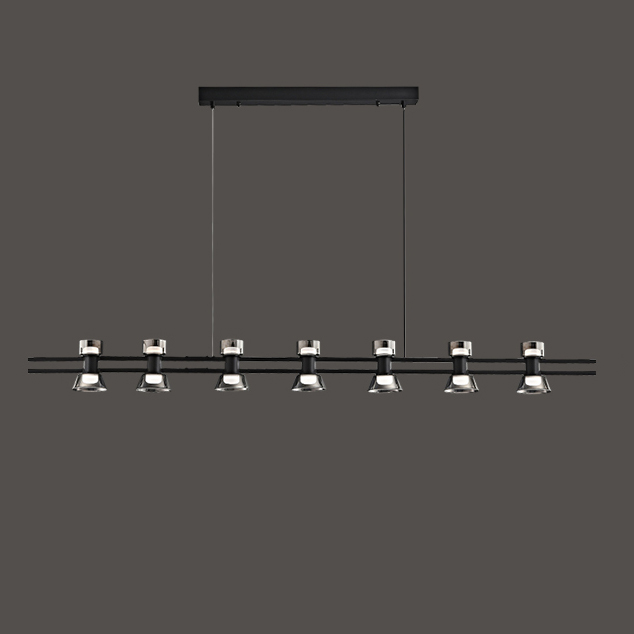 Подвесной светильник BLASIUS LONG L140 Black by ImperiumLoft