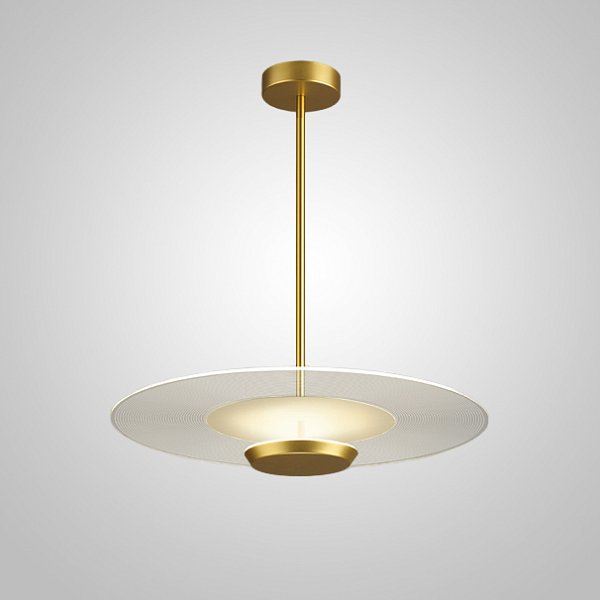 Потолочный светильник AMOS D80 Brass by ImperiumLoft