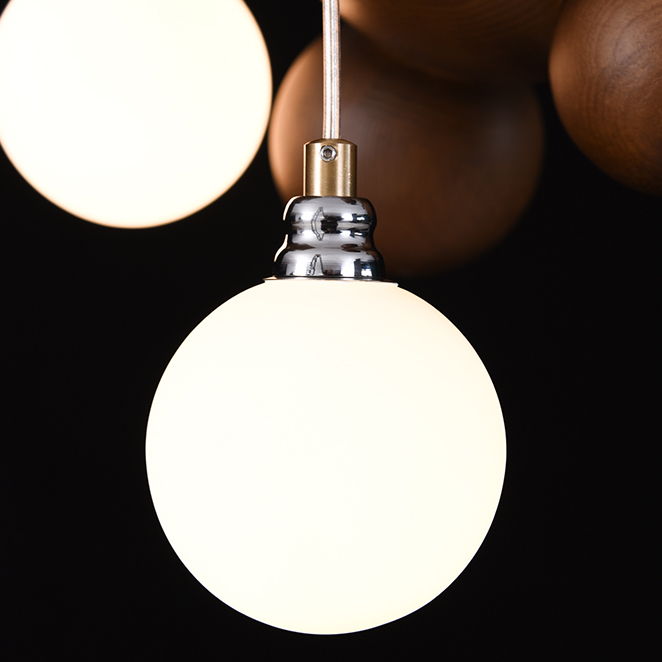 Подвесной светильник HELSING Light brown by ImperiumLoft