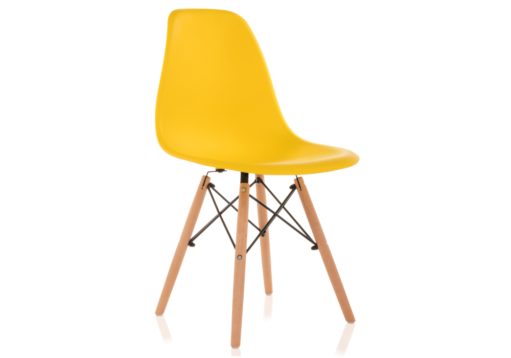 Стул Woodville Eames PC-015 желтый 11178