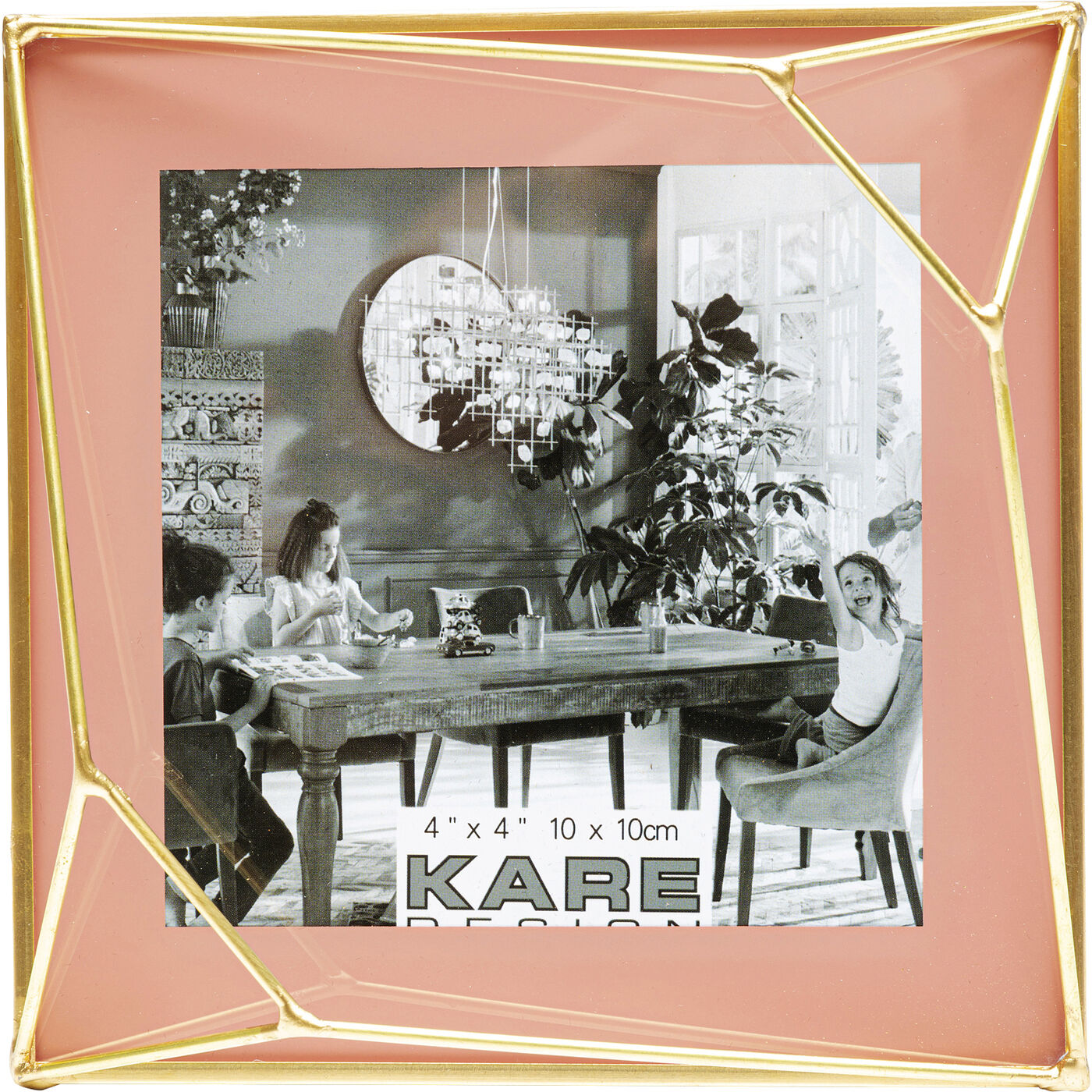 Фоторамка Art Pastel Pink 10x10 см KARE 60853