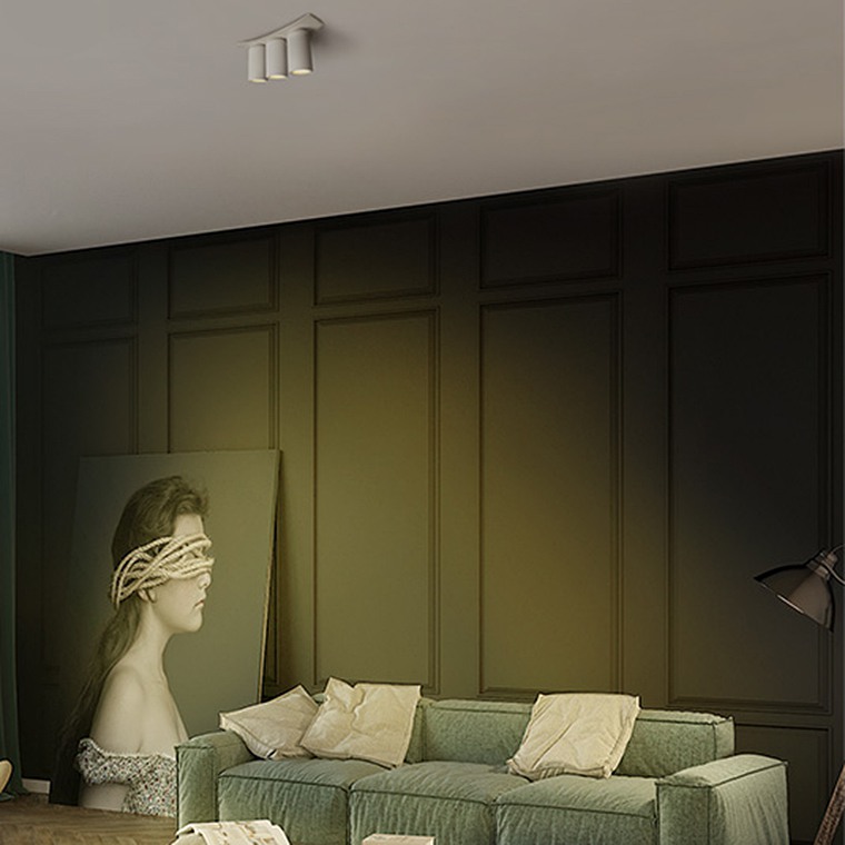 Потолочный светильник D TRIO Черный by ImperiumLoft