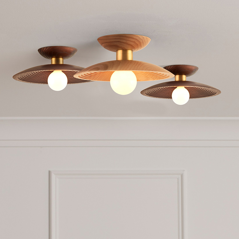 Потолочный светильник ELSA C D36 Black walnut by ImperiumLoft