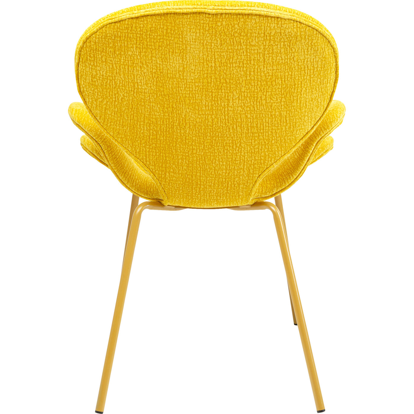 Стул с подлокотниками Soft Petal Yellow Mono KARE 71245