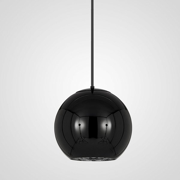 Подвесной светильник Copper Shade Black D20 by ImperiumLoft